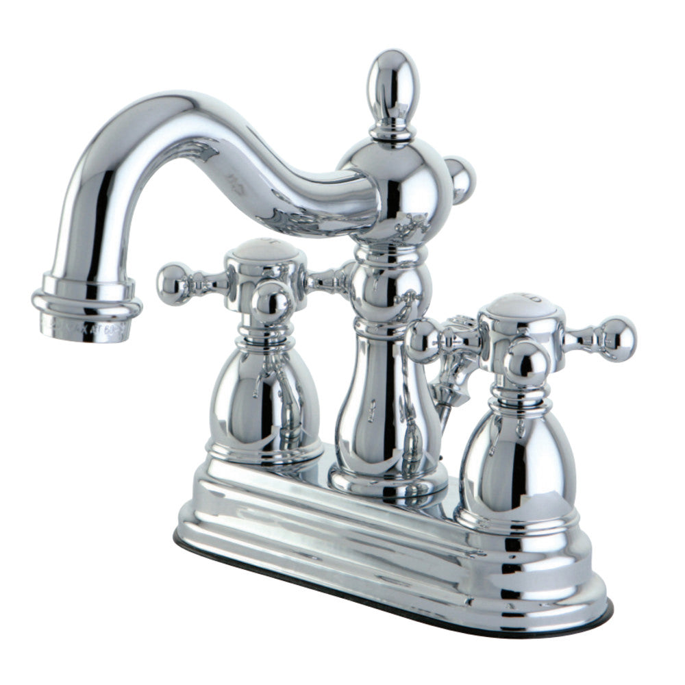 Kingston Brass KS1601BX 4 in. Centerset Bathroom Faucet, Polished Chrome - BNGBath