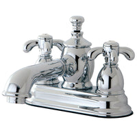 Thumbnail for Kingston Brass KS7001TX 4 in. Centerset Bathroom Faucet, Polished Chrome - BNGBath