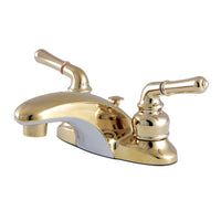 Thumbnail for Kingston Brass KB622B 4 in. Centerset Bathroom Faucet, Polished Brass - BNGBath