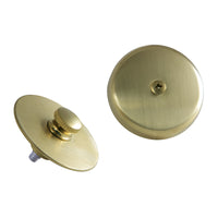 Thumbnail for Kingston Brass DTL5303A7 Tub Drain Stopper with Overflow Plate Replacement Trim Kit, Brushed Brass - BNGBath