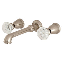 Thumbnail for Kingston Brass KS7028WCL Celebrity Wall Mount Roman Tub Faucet, Brushed Nickel - BNGBath