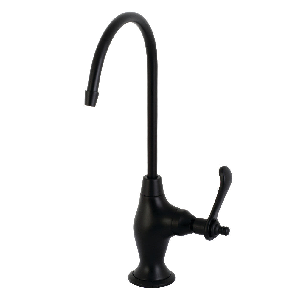 Kingston Brass KS3190TL Templeton Single Handle Water Filtration Faucet, Matte Black - BNGBath