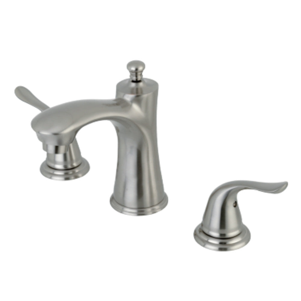 Kingston Brass KB7968YL 8 in. Widespread Bathroom Faucet, Brushed Nickel - BNGBath
