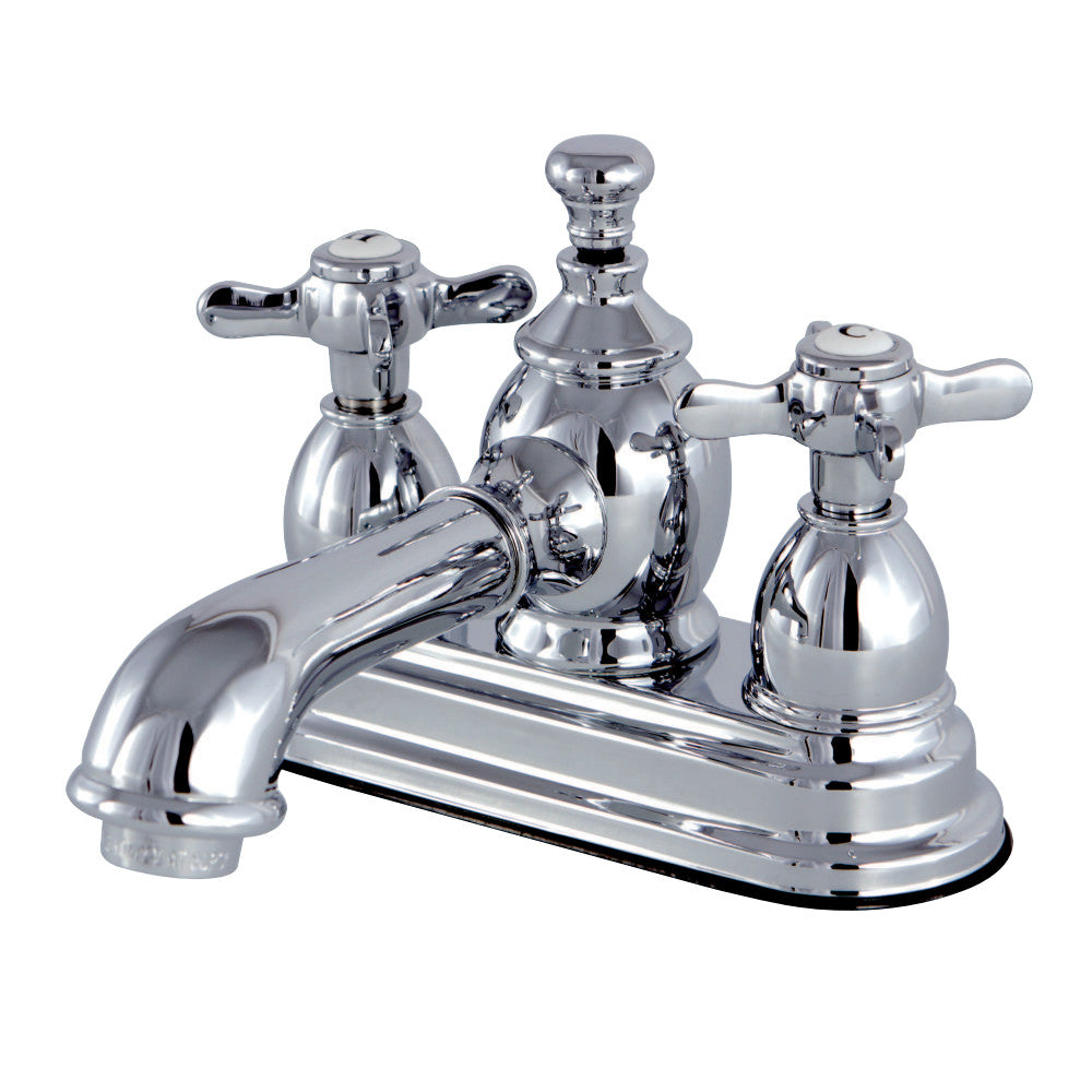 Kingston Brass KS7001BEX 4 in. Centerset Bathroom Faucet, Polished Chrome - BNGBath
