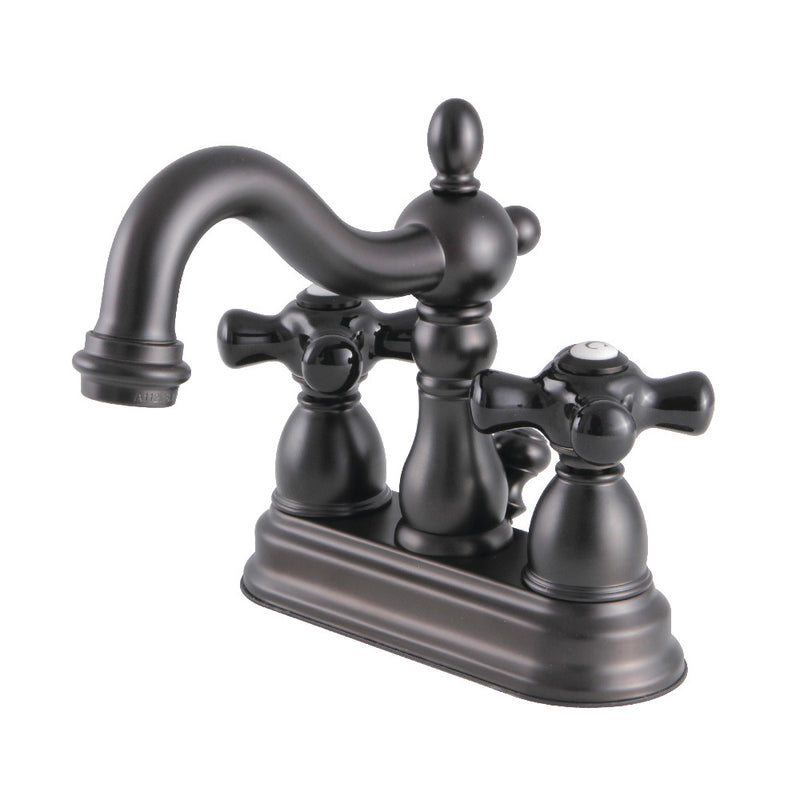 Kingston Brass KB1605PKX 4 in. Centerset Bathroom Faucet, Oil Rubbed Bronze - BNGBath