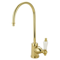 Thumbnail for Kingston Brass KS7192PL Victorian Single Handle Water Filtration Faucet, Polished Brass - BNGBath