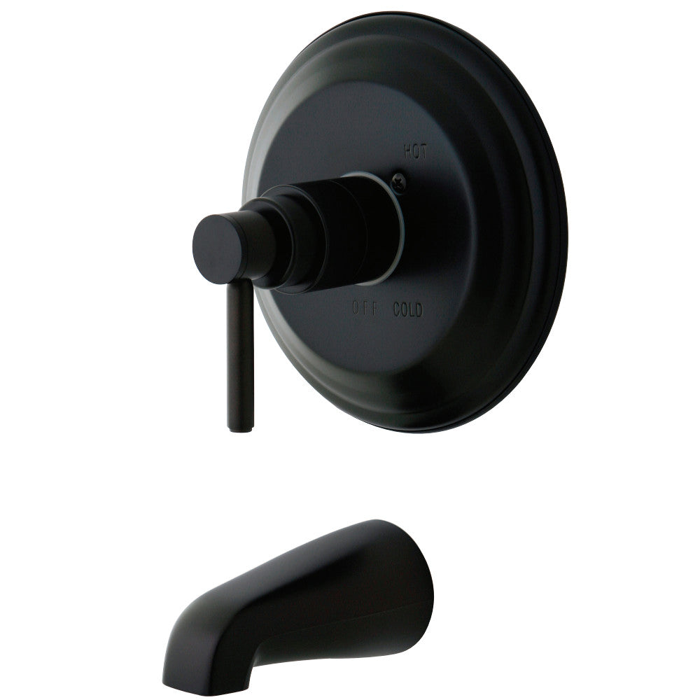 Kingston Brass KB2635DLTO Concord Tub & Shower Faucet (Shower Head Not Included), Oil Rubbed Bronze - BNGBath