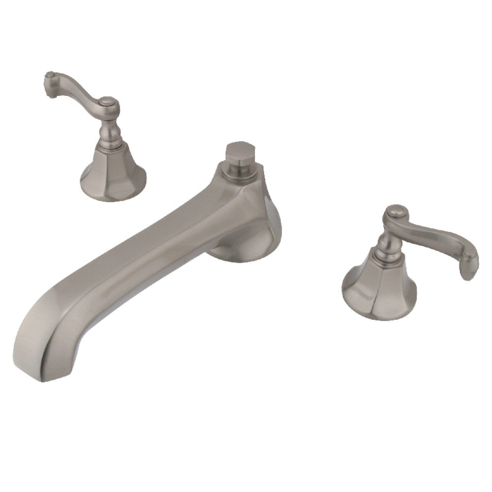 Kingston Brass KS4308FL Roman Tub Faucet, Brushed Nickel - BNGBath