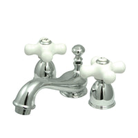 Thumbnail for Kingston Brass KS3951PX Mini-Widespread Bathroom Faucet, Polished Chrome - BNGBath