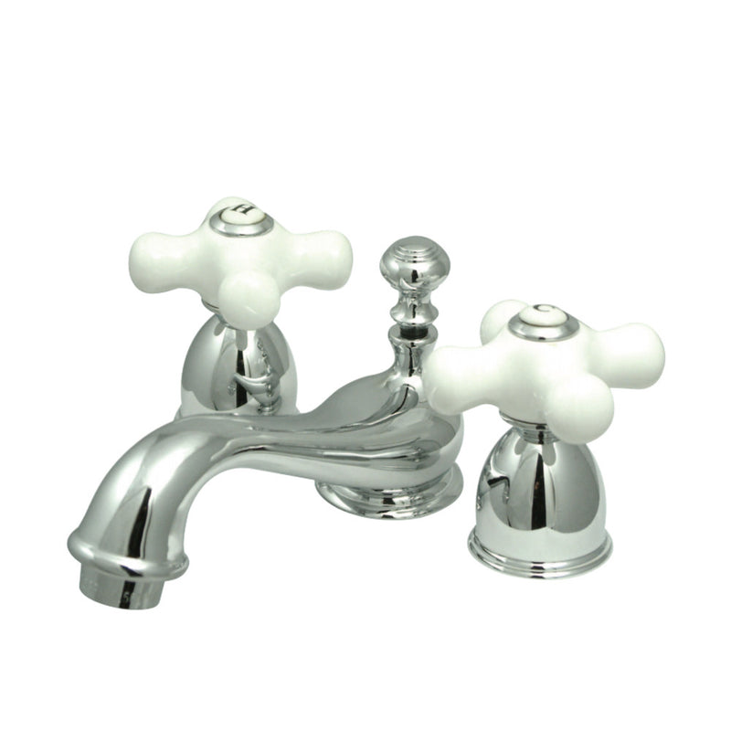 Kingston Brass KS3951PX Mini-Widespread Bathroom Faucet, Polished Chrome - BNGBath