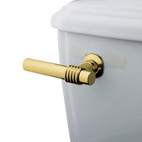 Thumbnail for Kingston Brass KTML2 Milano Toilet Tank Lever, Polished Brass - BNGBath