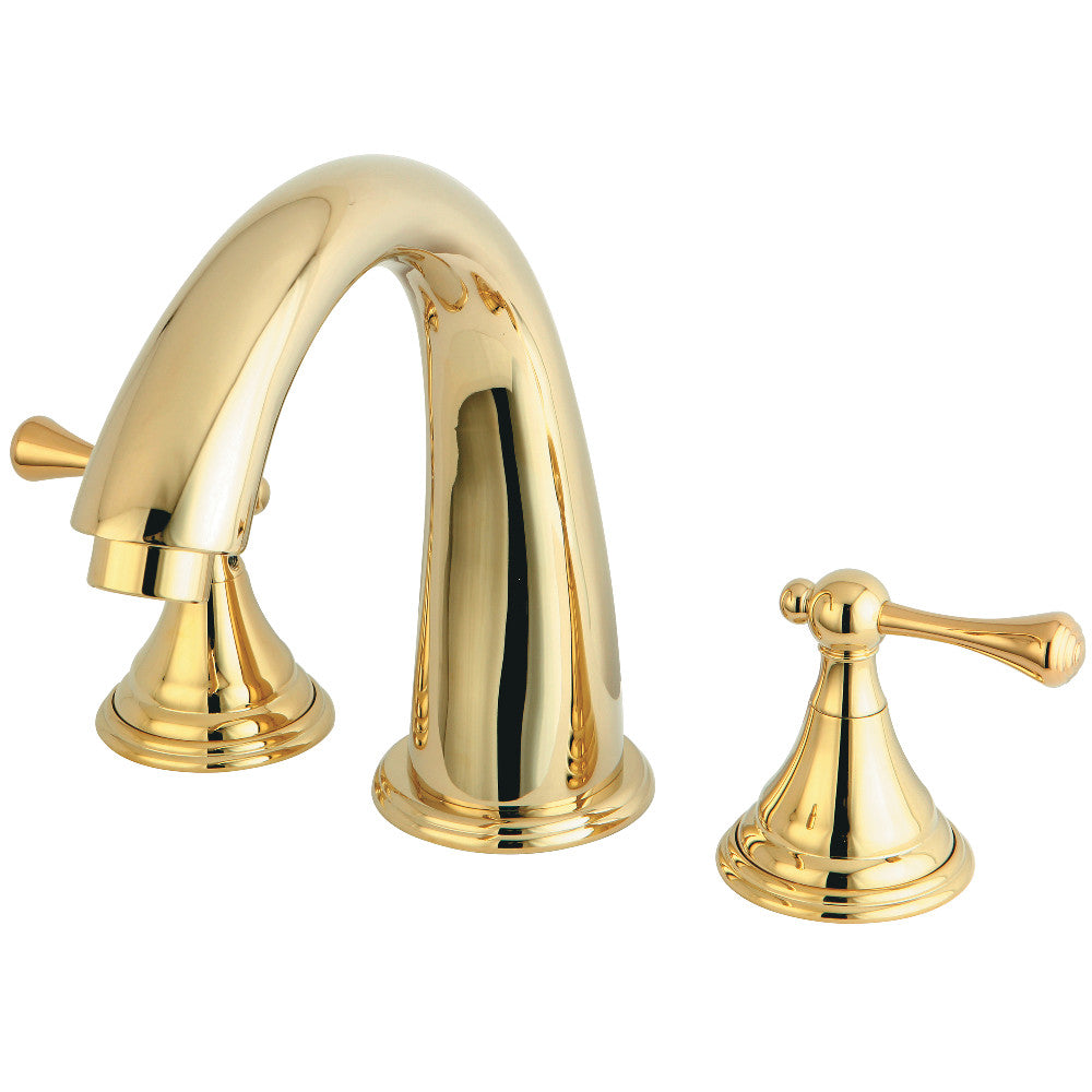 Kingston Brass KS5362BL Vintage Roman Tub Faucet, Polished Brass - BNGBath