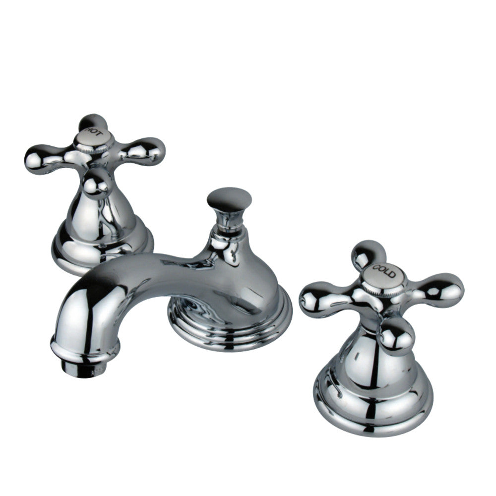 Kingston Brass KS5561AX 8 in. Widespread Bathroom Faucet, Polished Chrome - BNGBath