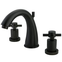 Thumbnail for Kingston Brass KS2965DX 8 in. Widespread Bathroom Faucet, Oil Rubbed Bronze - BNGBath