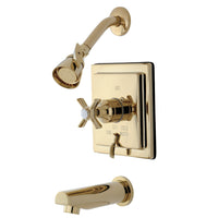Thumbnail for Kingston Brass KB86520ZX Tub/Shower Faucet, Polished Brass - BNGBath