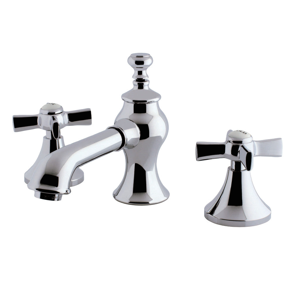 Kingston Brass KC7061ZX 8 in. Widespread Bathroom Faucet, Polished Chrome - BNGBath