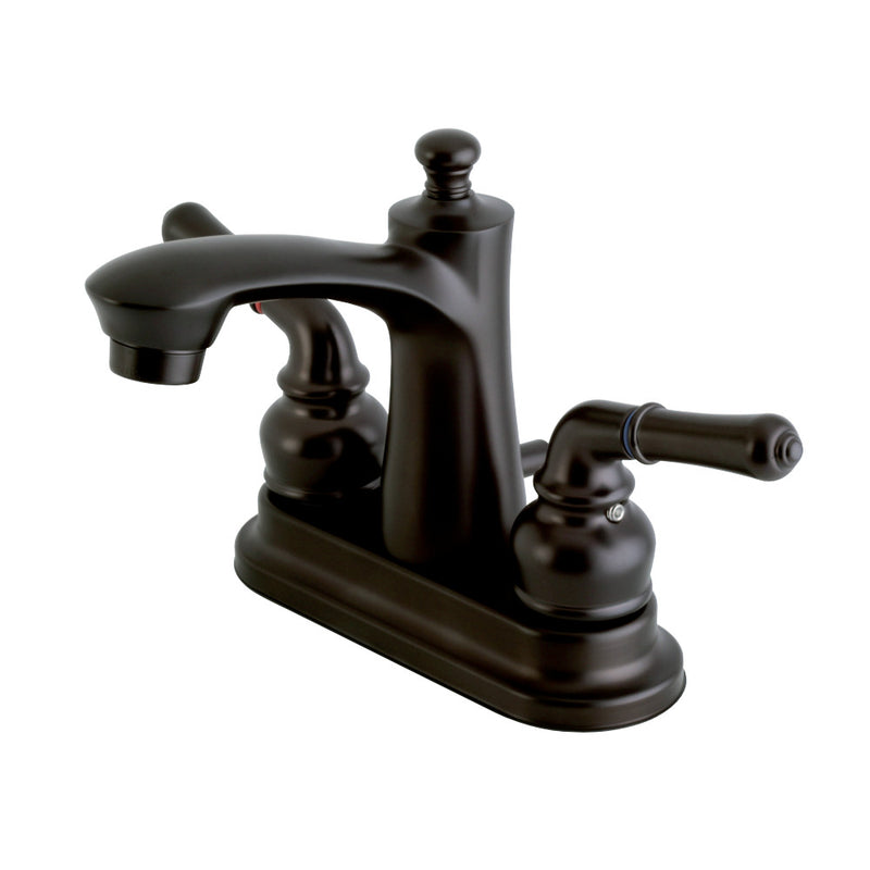 Kingston Brass FB7625NML 4 in. Centerset Bathroom Faucet, Oil Rubbed Bronze - BNGBath