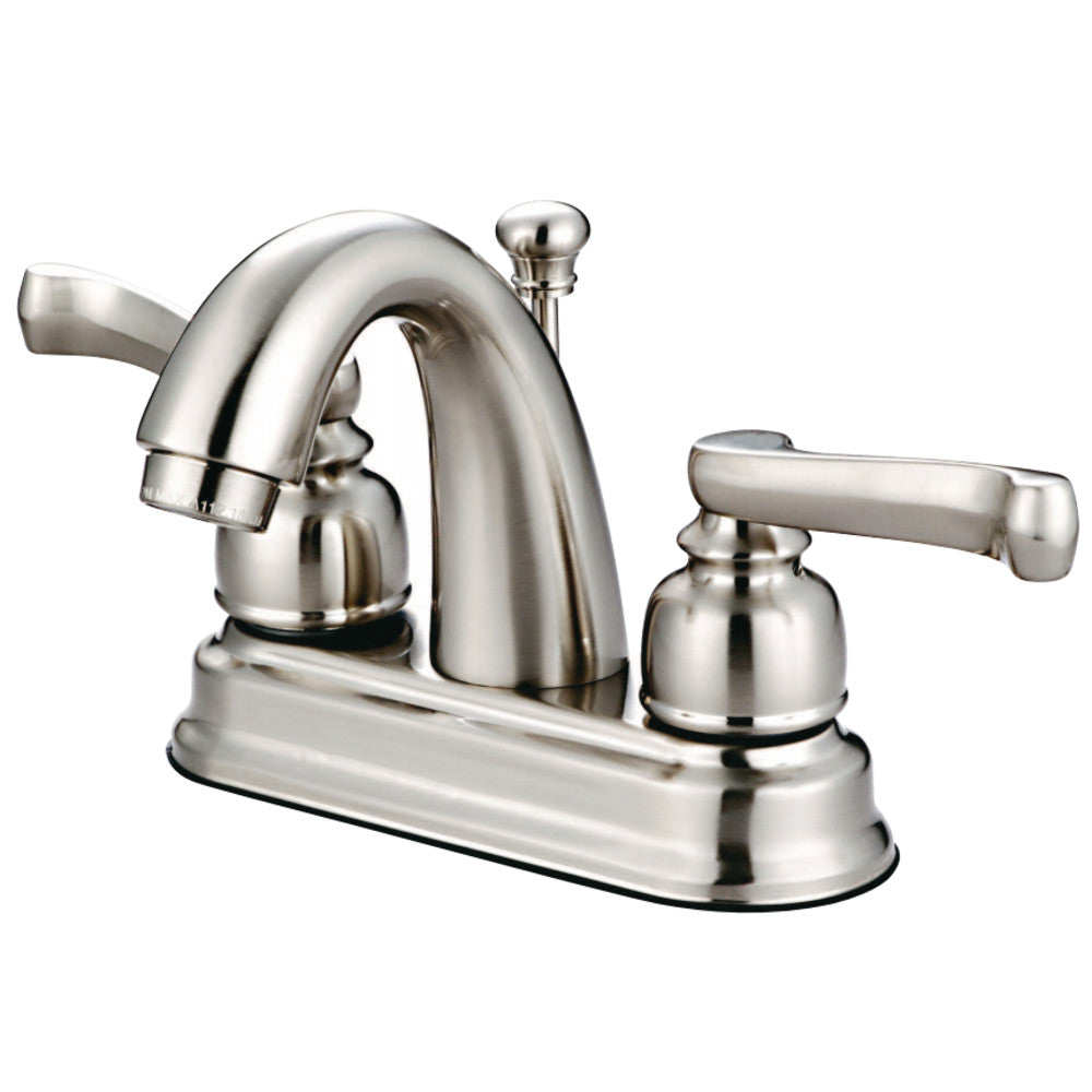 Kingston Brass GKB5618FL 4 in. Centerset Bathroom Faucet, Brushed Nickel - BNGBath