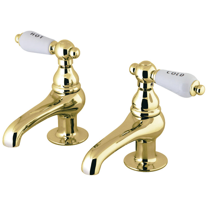 Kingston Brass CC3L2 Basin Faucet, Polished Brass - BNGBath