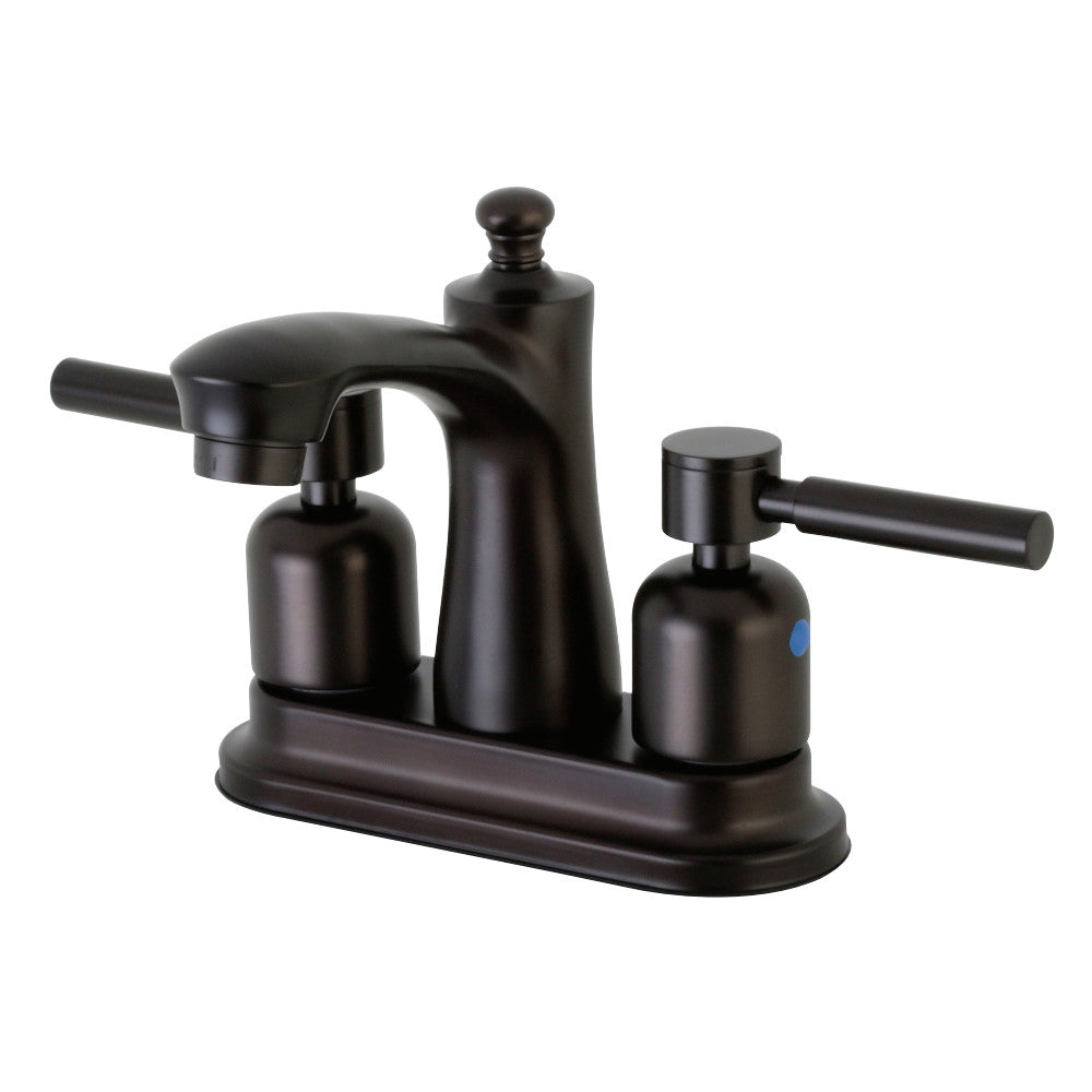 Kingston Brass FB7625DL 4 in. Centerset Bathroom Faucet, Oil Rubbed Bronze - BNGBath
