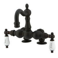 Thumbnail for Kingston Brass CC1095T5 Vintage 3-3/8-Inch Deck Mount Tub Faucet, Oil Rubbed Bronze - BNGBath