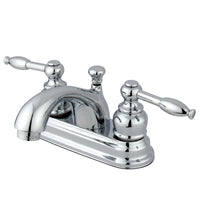 Thumbnail for Kingston Brass GKB2601KL 4 in. Centerset Bathroom Faucet, Polished Chrome - BNGBath