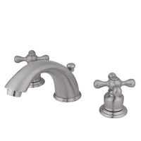 Thumbnail for Kingston Brass KB978X Widespread Bathroom Faucet, Brushed Nickel - BNGBath