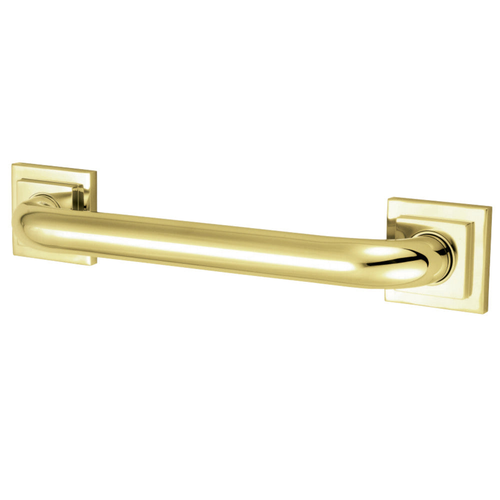 Kingston Brass DR614162 Claremont 16" Grab Bar, 1-1/4" Diameter, Polished Brass - BNGBath