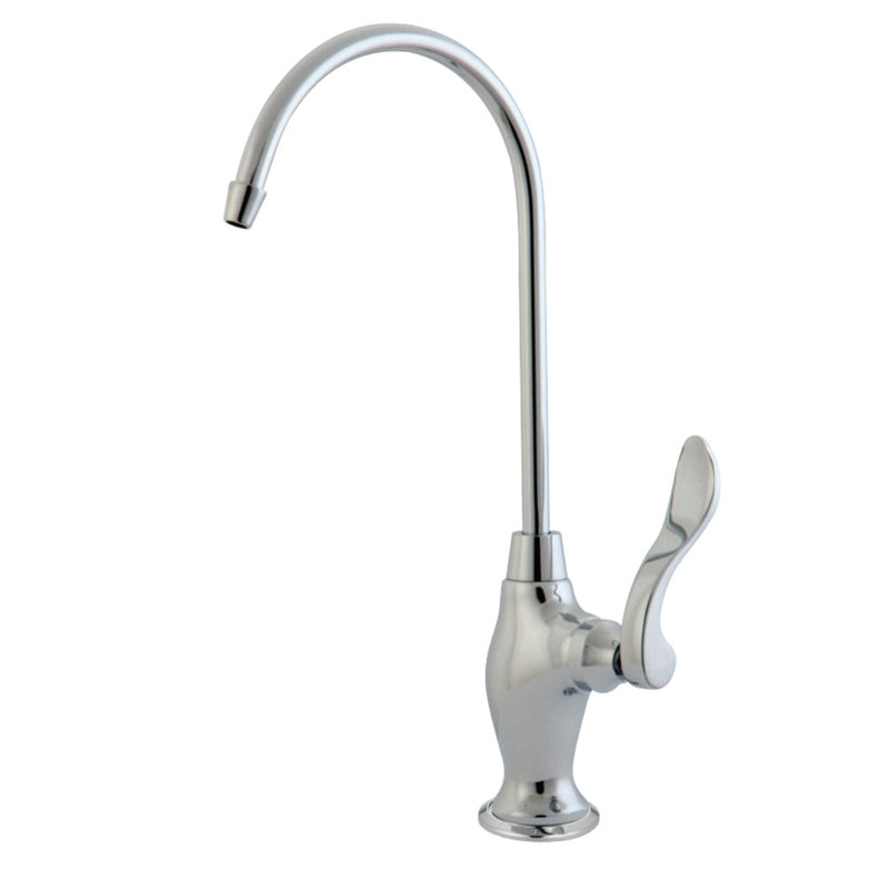 Kingston Brass KS3191NFL Nuwave French Single Handle Water Filtration Faucet, Polished Chrome - BNGBath