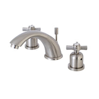 Thumbnail for Kingston Brass KB8968ZX 8 in. Widespread Bathroom Faucet, Brushed Nickel - BNGBath