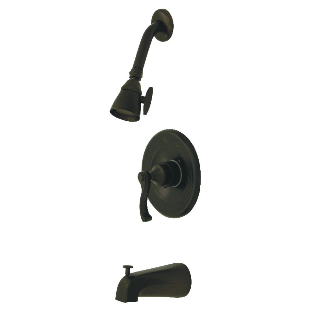 Kingston Brass KB8635FLT Tub and Shower Trim Only for KB8635FL, Oil Rubbed Bronze - BNGBath