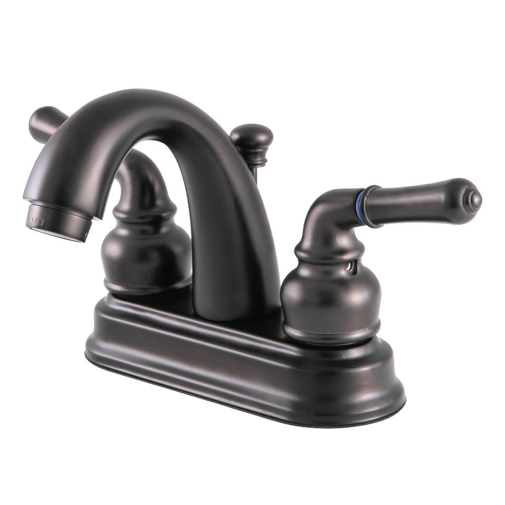 Kingston Brass FB5615NML 4 in. Centerset Bathroom Faucet, Oil Rubbed Bronze - BNGBath