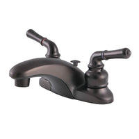 Thumbnail for Kingston Brass KB625B 4 in. Centerset Bathroom Faucet, Oil Rubbed Bronze - BNGBath