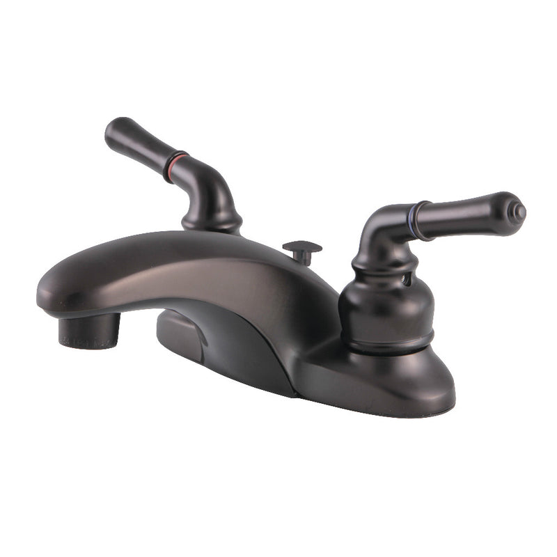 Kingston Brass KB625B 4 in. Centerset Bathroom Faucet, Oil Rubbed Bronze - BNGBath