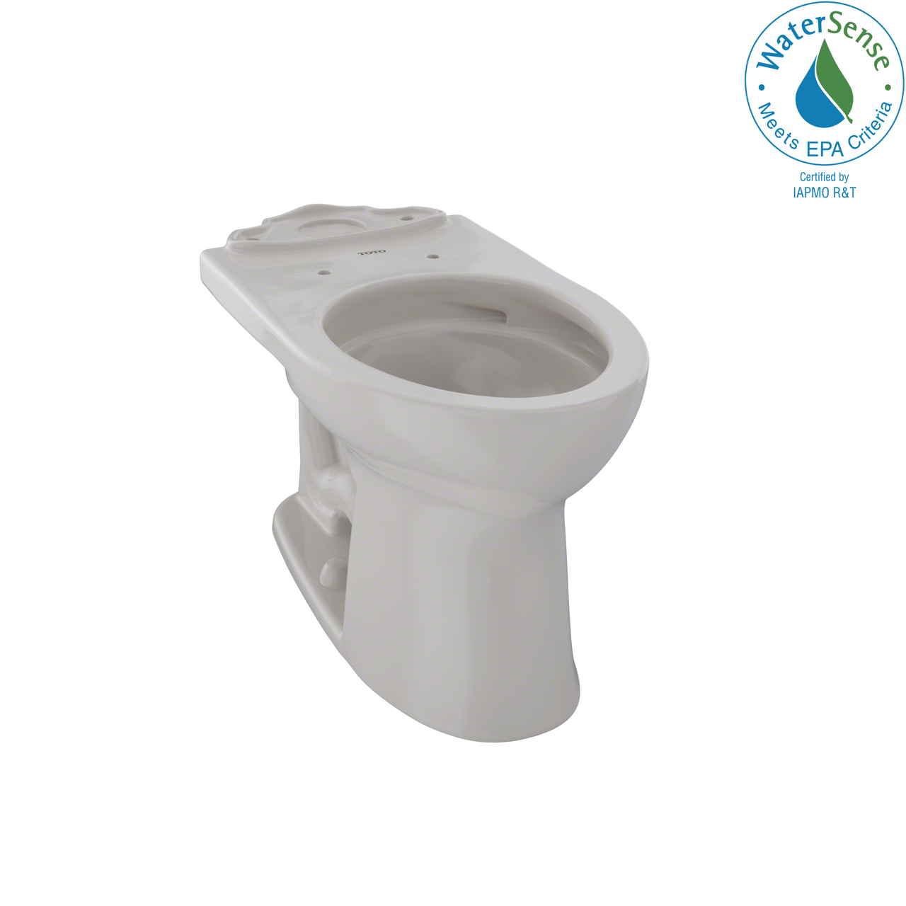TOTO Drake II Universal Height Elongated Toilet Bowl with CeFiONtect,  - C454CUFG#12 - BNGBath