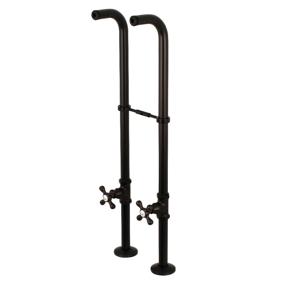 Kingston Brass CC266S5AX Freestanding Supply Line Package, Oil Rubbed Bronze - BNGBath