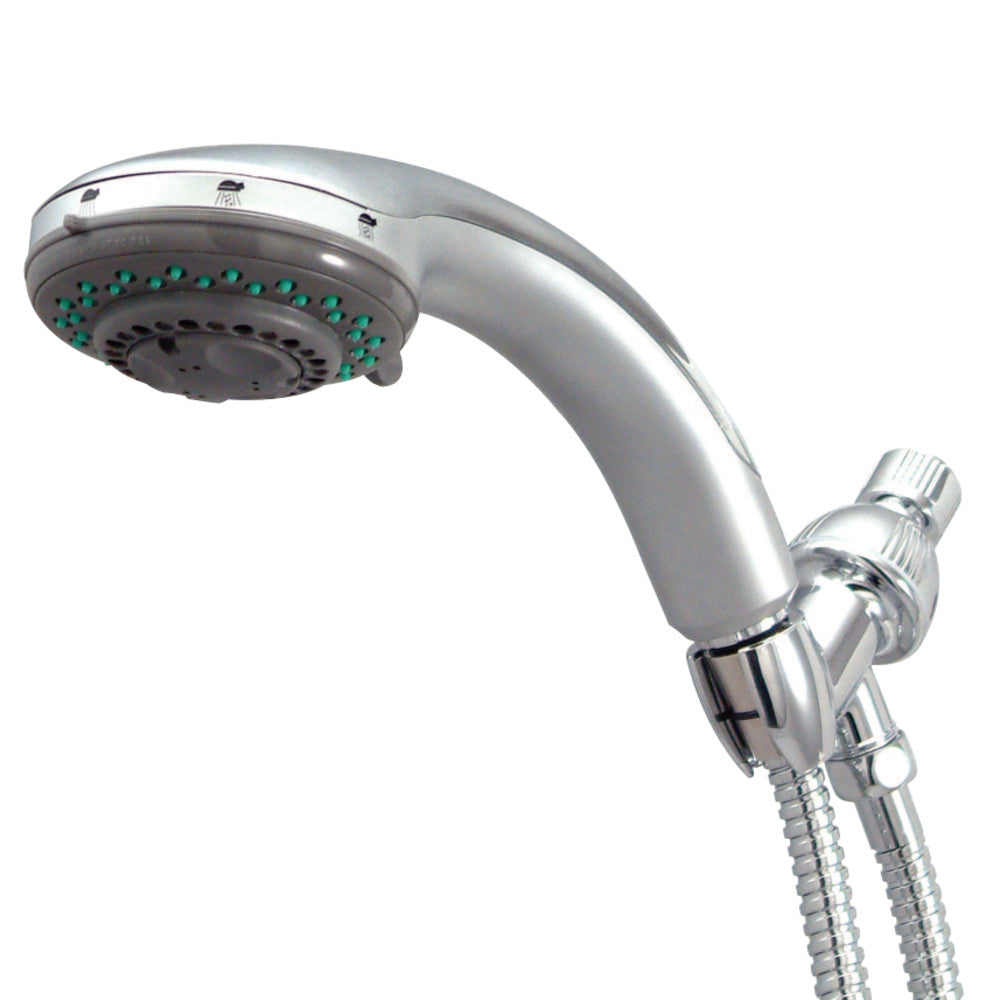 Kingston Brass KX2528B Vilbosch 5-Function Hand Shower with Stainless Steel Hose, Brushed Nickel - BNGBath
