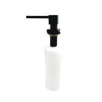 Thumbnail for Kingston Brass SD8410 Soap Dispenser With Straight Nozzle 17 oz, Matte Black - BNGBath