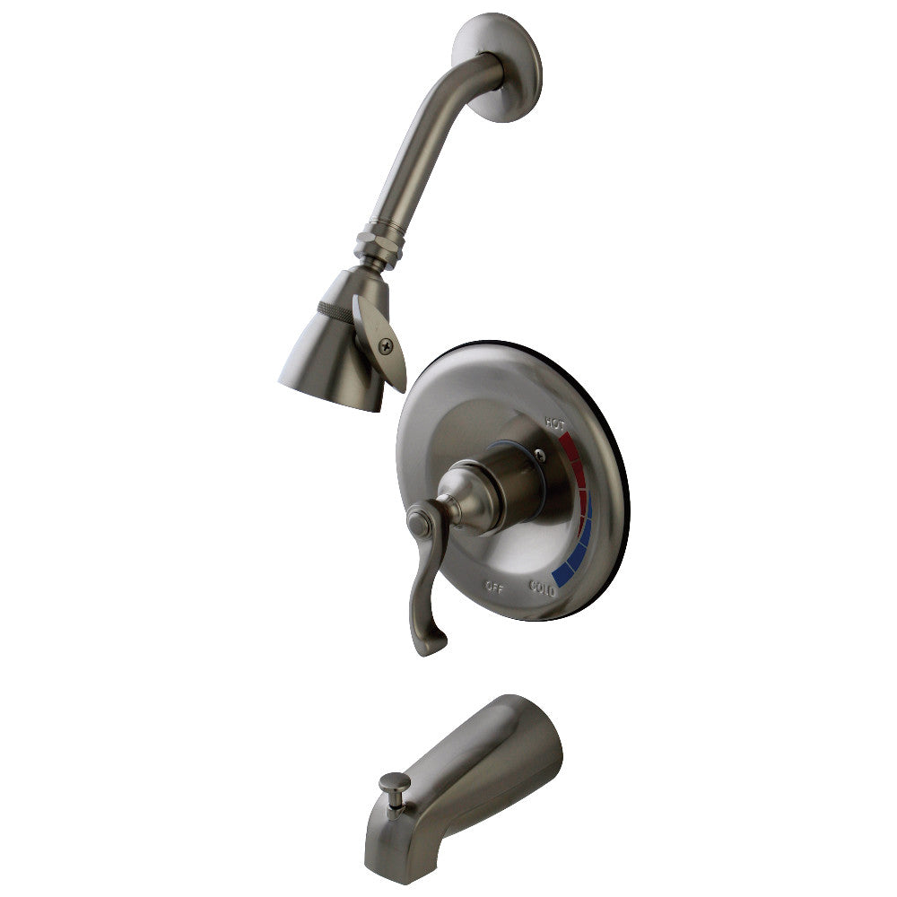 Kingston Brass KB8638FLT Tub and Shower Trim Only for KB8638FL, Brushed Nickel - BNGBath