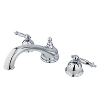 Thumbnail for Kingston Brass KS3351TL Vintage Roman Tub Faucet, Polished Chrome - BNGBath