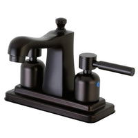 Thumbnail for Kingston Brass FB4645DL 4 in. Centerset Bathroom Faucet, Oil Rubbed Bronze - BNGBath