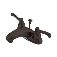 Thumbnail for Kingston Brass KB625FL 4 in. Centerset Bathroom Faucet, Oil Rubbed Bronze - BNGBath