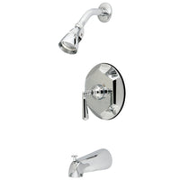Thumbnail for Kingston Brass KB4631HL Metropolitan Tub & Shower Faucet, Polished Chrome - BNGBath