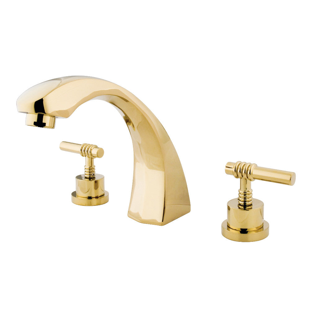 Kingston Brass KS4362ML Roman Tub Faucet, Polished Brass - BNGBath
