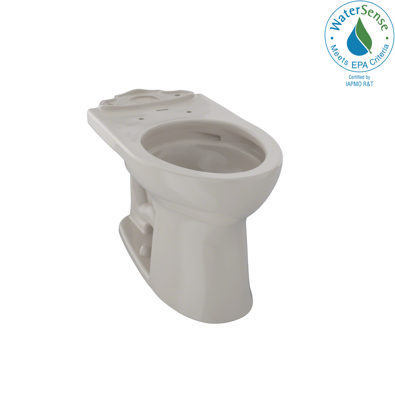 TOTO Drake II Universal Height Elongated Toilet Bowl with CeFiONtect,  - C454CUFG#03 - BNGBath
