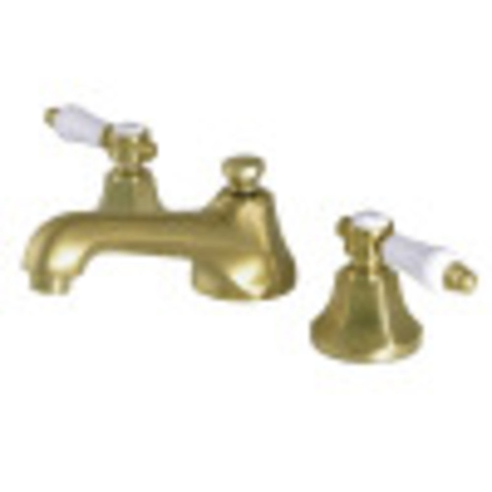 Kingston Brass KS4467BPL Bel-Air 8" Widespread Bathroom Faucet, Brushed Brass - BNGBath
