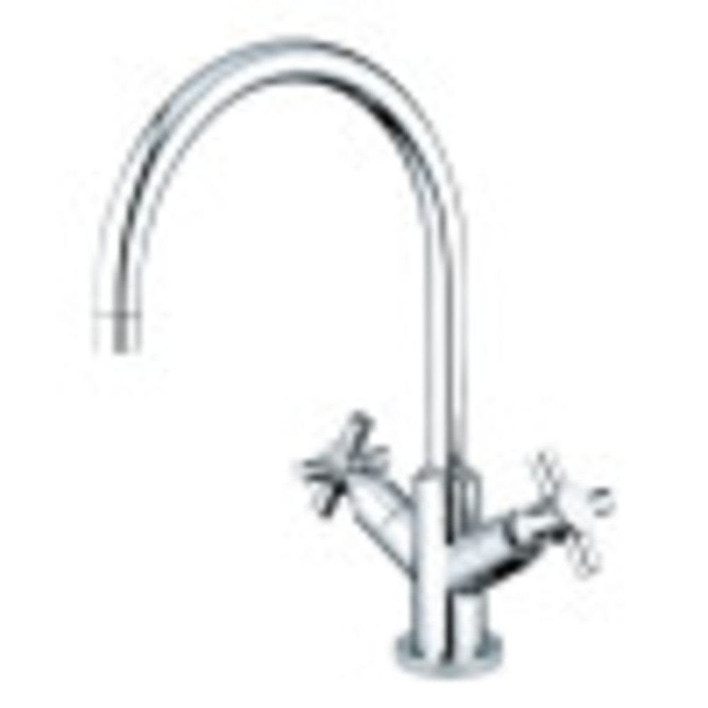Kingston Brass KS8261JX Vessel Sink Faucet, Polished Chrome - BNGBath
