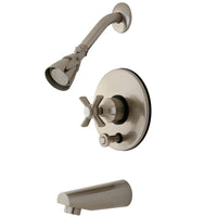 Thumbnail for Kingston Brass KB86980ZX Tub/Shower Faucet, Brushed Nickel - BNGBath
