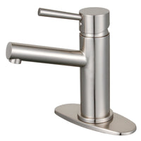 Thumbnail for Fauceture LS8428DL Concord Single-Handle Bathroom Faucet with Push Pop-Up, Brushed Nickel - BNGBath