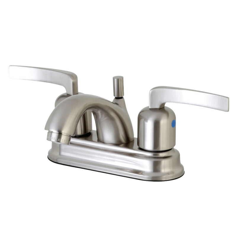 Kingston Brass FB2608EFL 4 in. Centerset Bathroom Faucet, Brushed Nickel - BNGBath